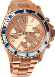Buy Shop Michael Kors Everest Chronograph Rose Gold Dial Rose Gold Steel Strap Watch For Women - MK5755 USA Online