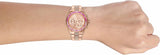 Buy Shop Michael Kors Everest Chronograph Rose Gold Dial Rose Gold Steel Strap Watch For Women - MK7211 USA Online