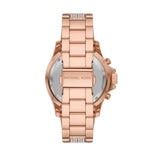 Buy Shop Michael Kors Everest Chronograph Rose Gold Dial Rose Gold Steel Strap Watch For Women - MK7211 USA Online