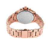 Buy Shop Michael Kors Everest Chronograph Silver Dial Rose Gold Steel Strap Watch For Women - MK7213 USA Online