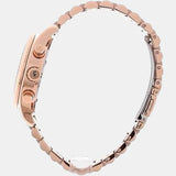 Buy Shop Michael Kors Everest Chronograph Silver Dial Rose Gold Steel Strap Watch For Women - MK7213 USA Online