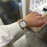 Buy Shop Michael Kors Everest Chronograph Silver Dial Two Tone Steel Strap Watch For Women - MK6975 USA Online