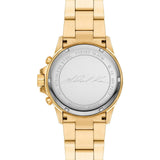 Buy Shop Michael Kors Everest Chronograph White Dial Gold Steel Strap Watch For Women - MK7212 USA Online