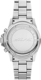 Buy Shop Michael Kors Everest Chronograph Black Dial Two Tone Steel Strap Watch For Women - MK7209 USA Online