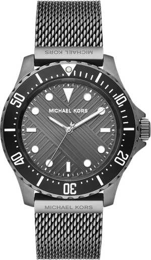Buy Shop Michael Kors Everest Quartz Grey Dial Grey Mesh Bracelet Watch For Men - MK9093 USA Online