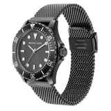 Buy Shop Michael Kors Everest Quartz Grey Dial Grey Mesh Bracelet Watch For Men - MK9093 USA Online