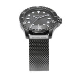 Buy Shop Michael Kors Everest Quartz Grey Dial Grey Mesh Bracelet Watch For Men - MK9093 USA Online
