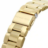 Buy Shop Michael Kors Everest Three-Hand Black Dial Gold Steel Strap Watch For Men - MK9078 USA Online