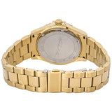 Buy Shop Michael Kors Everest Three-Hand Black Dial Gold Steel Strap Watch For Men - MK9078 USA Online