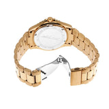 Buy Shop Michael Kors Everest Three-Hand Black Dial Gold Steel Strap Watch For Men - MK9078 USA Online