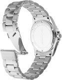 Buy Shop Michael Kors Everest Three-Hand Blue Dial Silver Steel Strap Watch For Men - MK9079 USA Online