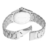 Buy Shop Michael Kors Everest Three-Hand Blue Dial Silver Steel Strap Watch For Men - MK9079 USA Online