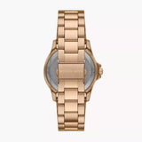 Buy Shop Michael Kors Everest Three Hand Quartz Black Dial Gold Steel Strap Watch For Men - MK9140 USA Online