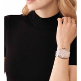 Buy Shop Michael Kors Everest Three Hand Rose Gold Dial Two Tone Steel Strap Watch For Women - MK7402 USA Online