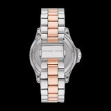 Buy Shop Michael Kors Everest Three Hand Rose Gold Dial Two Tone Steel Strap Watch For Women - MK7402 USA Online