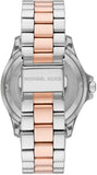 Buy Shop Michael Kors Everest Three Hand Rose Gold Dial Two Tone Steel Strap Watch For Women - MK7402 USA Online