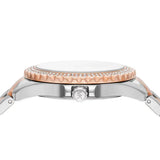Buy Shop Michael Kors Everest Three Hand Rose Gold Dial Two Tone Steel Strap Watch For Women - MK7402 USA Online