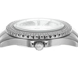 Buy Shop Michael Kors Everest Three hand Silver Dial Silver Steel Strap Watch For Women - MK7403 USA Online