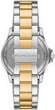 Buy Shop Michael Kors Everest Three Hand Silver Dial Two Tone Steel Strap Watch For Men - MK9141 USA Online