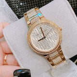 Buy Shop Michael Kors Gabbi Crystals Gold Dial Gold Steel Strap Watch For Women - MK3985 USA Online