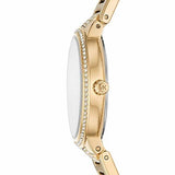 Buy Shop Michael Kors Gabbi Crystals Gold Dial Gold Steel Strap Watch For Women - MK3985 USA Online