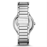 Buy Shop Michael Kors Gabbi Quartz Crystals Silver Dial Silver Steel Strap Watch For Women - MK3984 USA Online