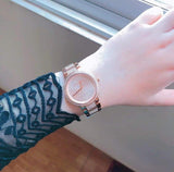 Buy Shop Michael Kors Gabbi Rose Gold Dial Rose Gold Steel Strap Watch For Women - MK3986 USA Online