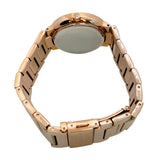 Buy Shop Michael Kors Gabbi Rose Gold Dial Rose Gold Steel Strap Watch For Women - MK3986 USA Online