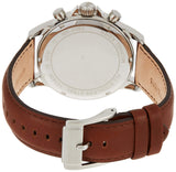 Buy Shop Michael Kors Gage Chronograph Blue Dial Brown Leather Strap Watch For Men - MK8362 USA Online