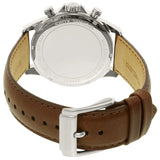 Buy Shop Michael Kors Gage Chronograph Quartz Black Dial Brown Leather Strap Watch For Men - MK8333 USA Online