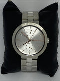 Buy Shop Michael Kors Garner Analog Silver Dial Silver Steel Strap Watch For Women - MK6407 USA Online
