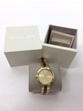 Buy Shop Michael Kors Garner Multifunction Gold Dial Two Tone Steel Strap Watch For Women - MK6471 USA Online