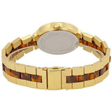 Buy Shop Michael Kors Garner Multifunction Gold Dial Two Tone Steel Strap Watch For Women - MK6471 USA Online