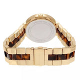 Buy Shop Michael Kors Garner Multifunction Gold Dial Two Tone Steel Strap Watch For Women - MK6471 USA Online