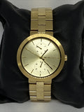 Buy Shop Michael Kors Garner Quartz Gold Dial Gold Steel Strap Watch For Women - MK6408 USA Online