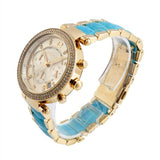 Buy Shop Michael Kors Parker Gold Dial Two Tone Steel Strap Watch for Women - MK6364 USA Online
