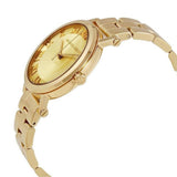 Buy Shop Michael Kors Norie Gold Dial Gold Steel Strap Watch for Women - MK3560 USA Online