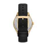 Buy Shop Michael Kors Harlowe Analog White Dial Black Leather Strap Watch For Women - MK2988 USA Online