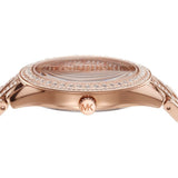 Buy Shop Michael Kors Harlowe Rose Gold Dial Rose Gold Steel Strap Watch For Women - MK4710 USA Online