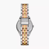 Buy Shop Michael Kors Harlowe Three-Hand Mother of Pearl White Dial Tri Tone Steel Strap Watch for Women - MK4846 USA Online