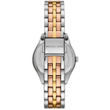 Buy Shop Michael Kors Harlowe Three-Hand Mother of Pearl White Dial Tri Tone Steel Strap Watch for Women - MK4846 USA Online