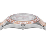 Buy Shop Michael Kors Harlowe Three-Hand Mother of Pearl White Dial Tri Tone Steel Strap Watch for Women - MK4846 USA Online