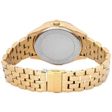 Buy Shop Michael Kors Harlowe Three-Hand Quartz Gold Dial Gold Steel Strap Watch For Women - MK4709 USA Online