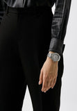 Buy Shop Michael Kors Harlowe Three-Hand Quartz Silver Dial Silver Steel Strap Watch For Women - MK4708 USA Online