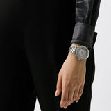 Buy Shop Michael Kors Harlowe Three-Hand Quartz Silver Dial Silver Steel Strap Watch For Women - MK4708 USA Online