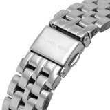 Buy Shop Michael Kors Harlowe Three-Hand Quartz Silver Dial Silver Steel Strap Watch For Women - MK4708 USA Online