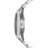 Buy Shop Michael Kors Harlowe Three-Hand Quartz Silver Dial Silver Steel Strap Watch For Women - MK4708 USA Online