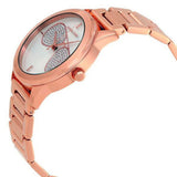 Buy Shop Michael Kors Hartman Analog White Dial Rose Gold Steel Strap Watch For Women - MK3673 USA Online