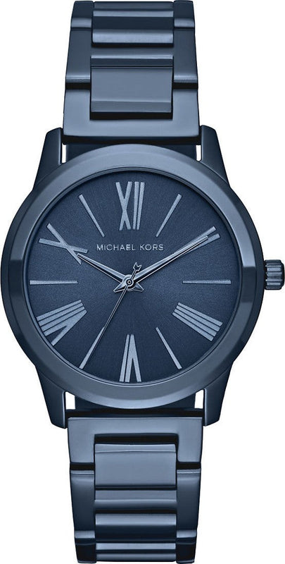 Buy Shop Michael Kors Hartman Quartz Blue Dial Blue Steel Strap Watch For Women - MK3509 USA Online