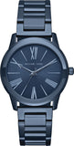 Buy Shop Michael Kors Hartman Quartz Blue Dial Blue Steel Strap Watch For Women - MK3509 USA Online